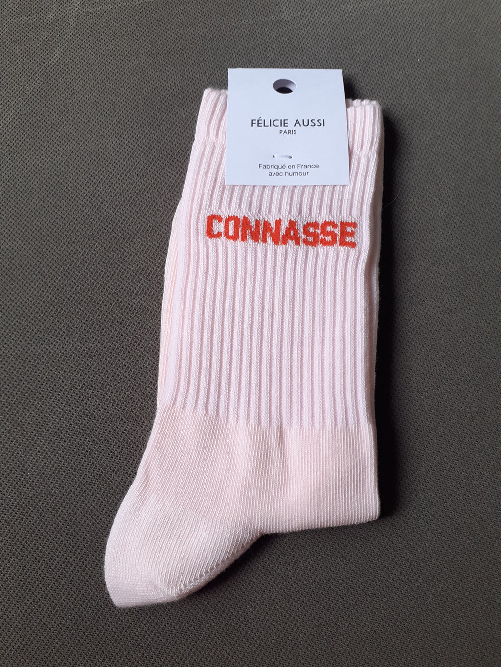 Chaussettes - CONNASSE - rose 36/40