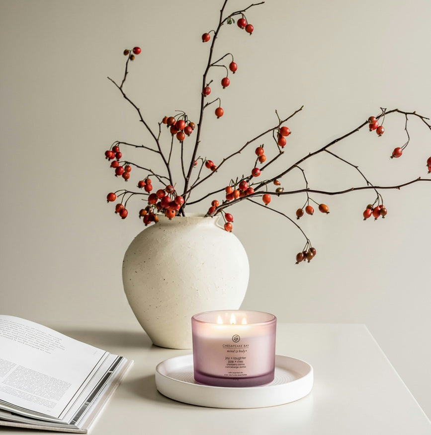 Chesapeake Bay 3 mèches 312gr - Cranberry Dahlia (Joie & Rires)