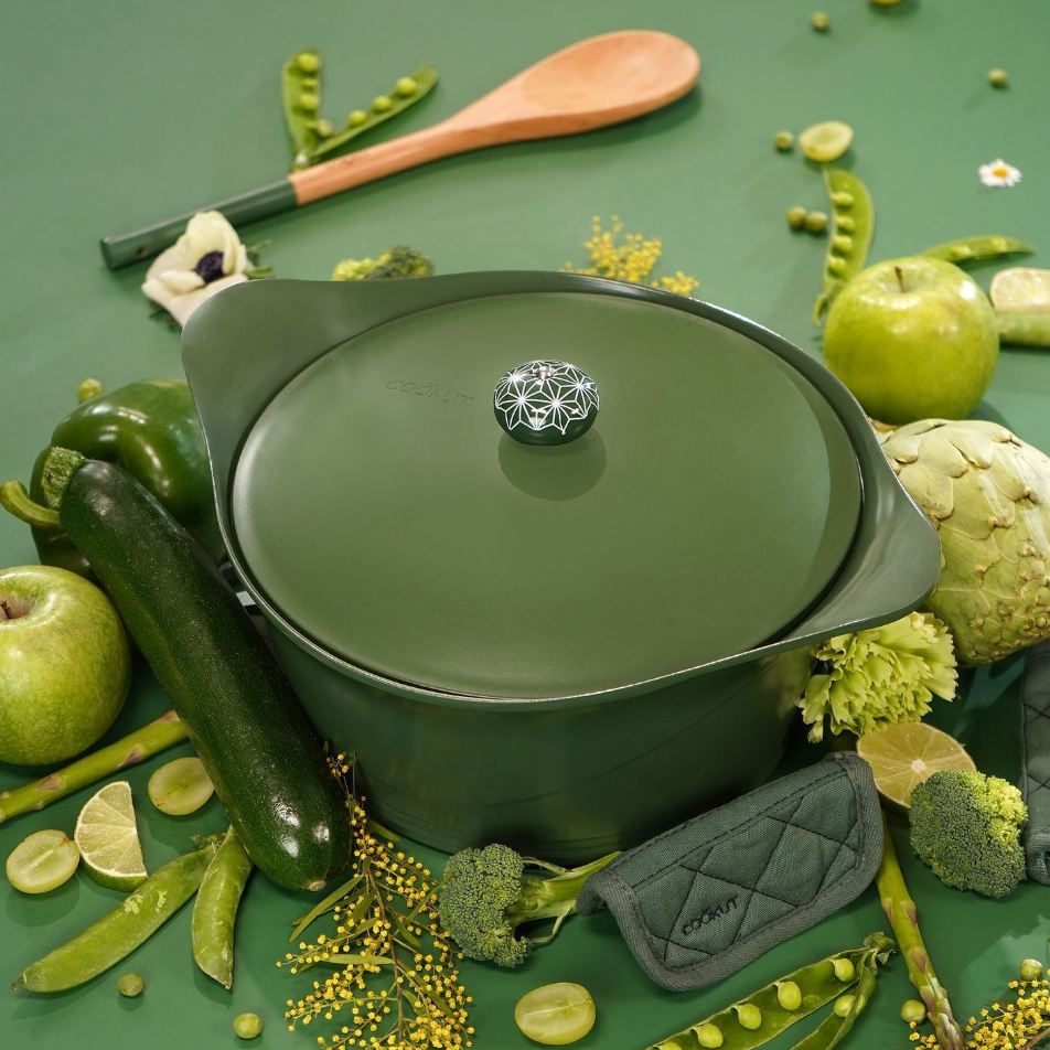 Cookut Cocotte 24cm Vert Fougère