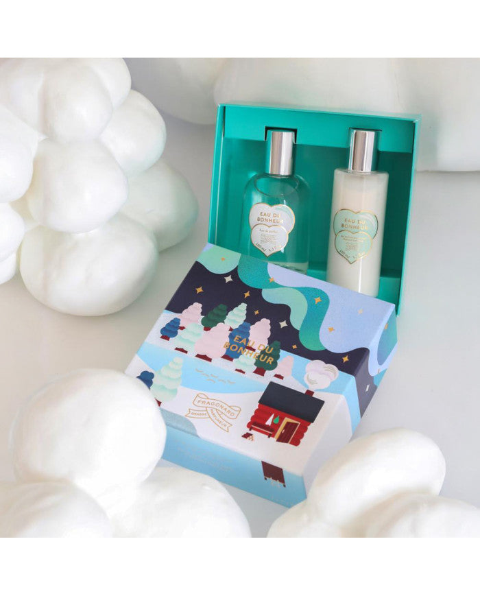 Coffret Fragonard - Eau de Parfum Eau du Bonheur + lait corps (2x100ml)