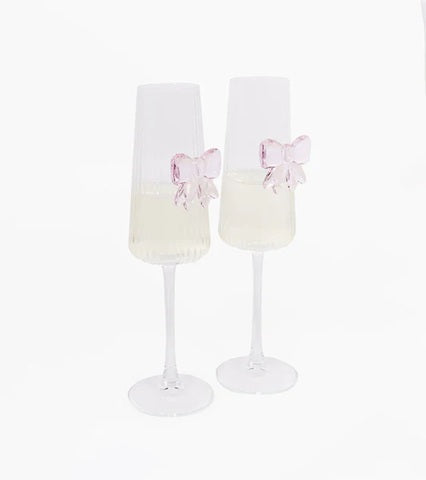 Flute Duo Gift Set with Pink Ribbon