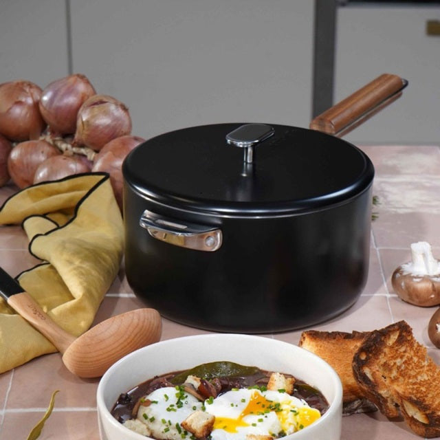 La Merveilleuse casserole en INOX – 16cm – Graphite