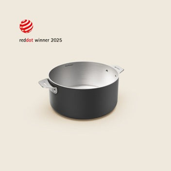 La Merveilleuse casserole en INOX – 20cm – Graphite