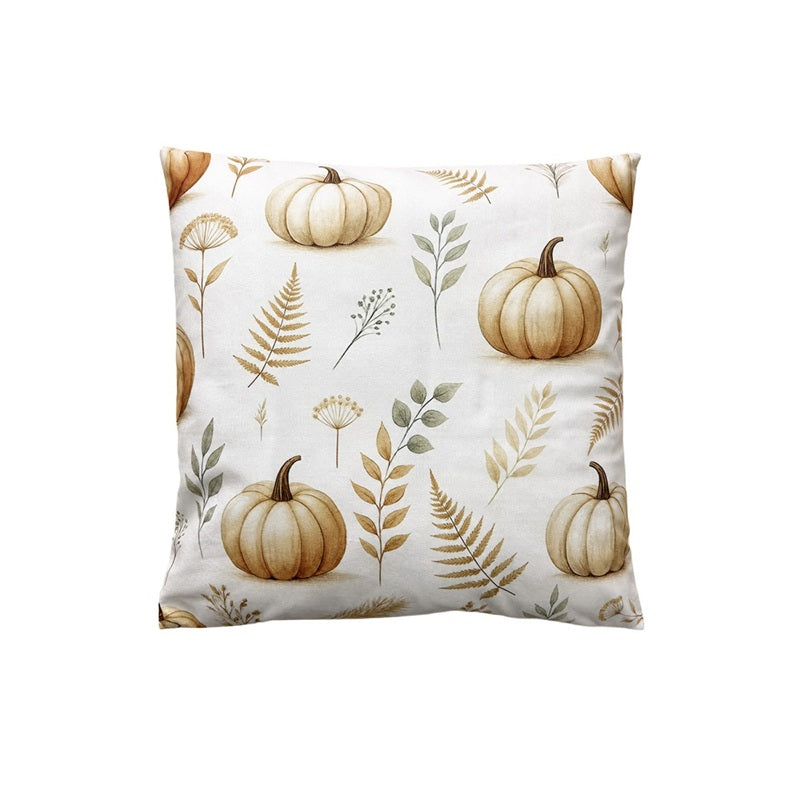 Clayre & Eef Coussin 45x45cm citrouilles