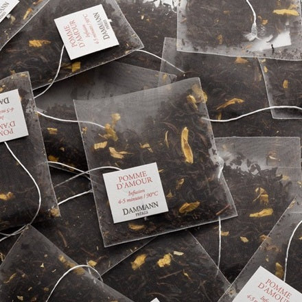 Dammann Frères - Thé noir Pomme d' Amour - 25 sachets