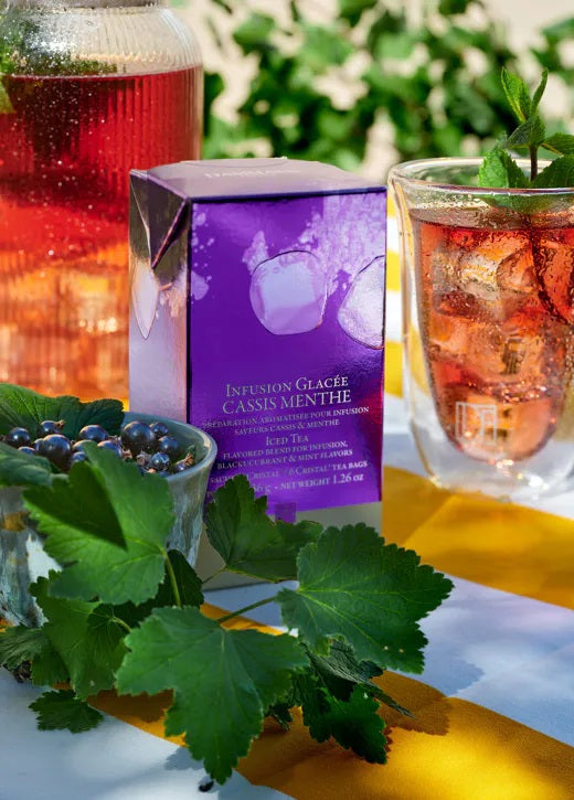 Dammann Frères - Carcadet Cassis Menthe - 6 sachets (pour infusion glacée)