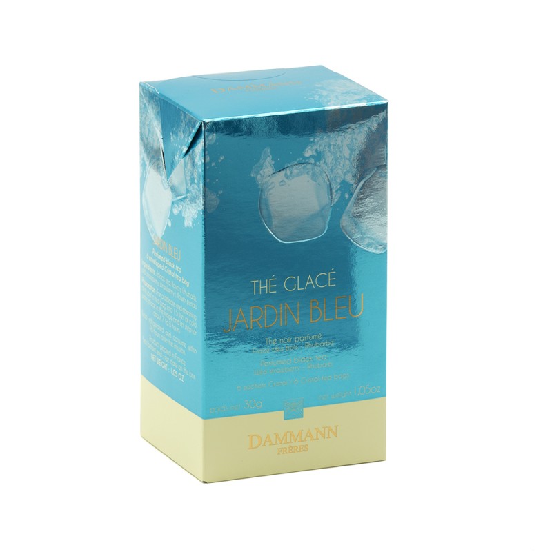 Dammann Frères - Thé noir Jardin Bleu - 6 sachets (pour thé glacé) (DDM 02/2026)
