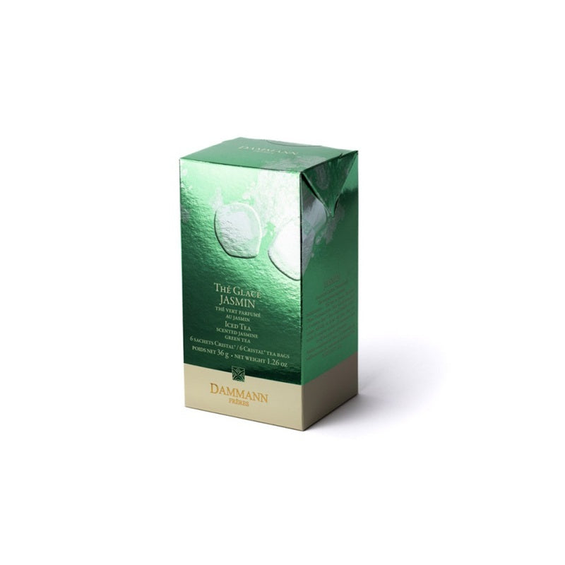 Dammann Frères - Thé vert au Jasmin Chung Hao - 6 sachets (pour thé glacé)