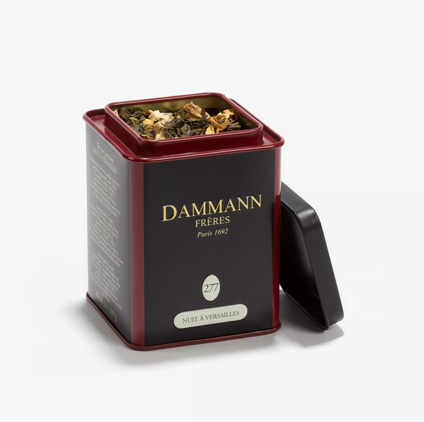 Dammann Frères - Thé vert Nuit à Versailles - boîte vrac 100gr