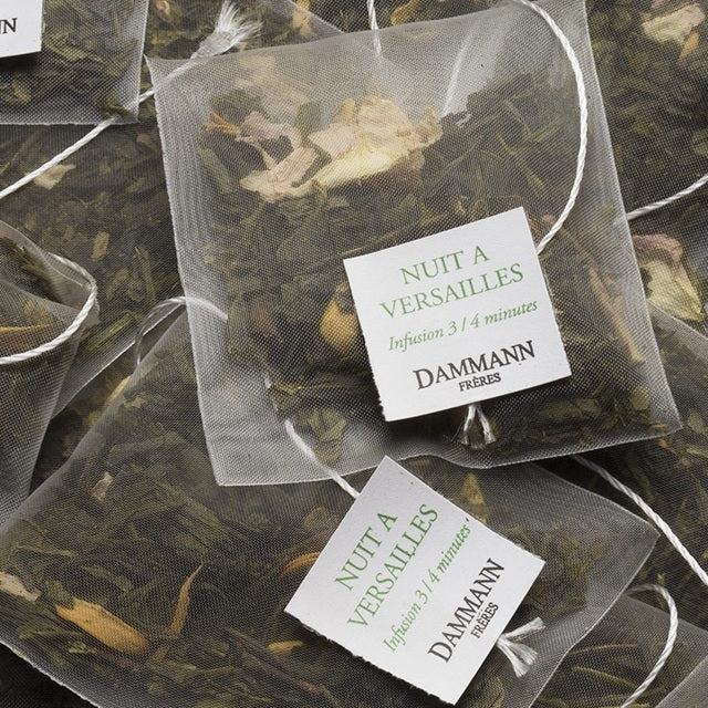 Dammann Frères - Thé vert Nuit à Versailles - 25 sachets