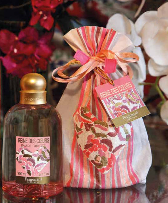 Fragonard - Eau de toilette Reine des Coeurs 200ml en pochon