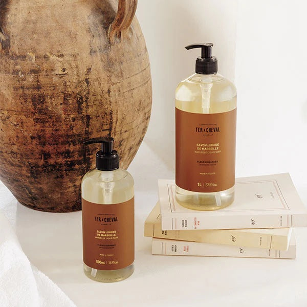 Fer à Cheval - Savon Liquide de Marseille 500ml - Fleur d'Oranger