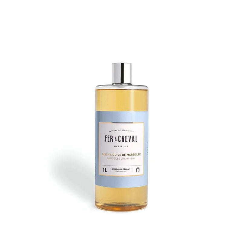 Fer à Cheval - Savon Liquide de Marseille 1 Litre - Embruns & Cédrat