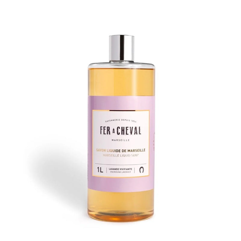 Fer à Cheval - Savon Liquide de Marseille 1 Litre - Lavande Vivifiante