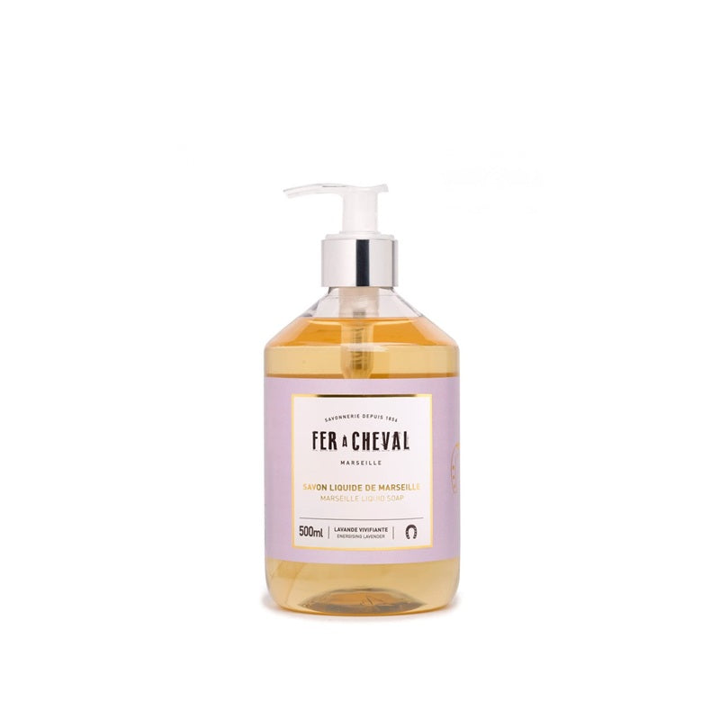 Fer à Cheval - Savon Liquide de Marseille 500ml - Lavande Vivifiante