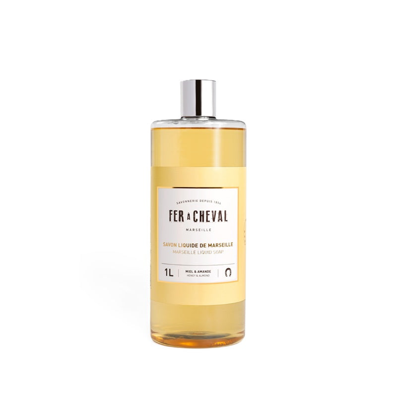 Fer à Cheval savon liquide Miel & Amande 1 litre