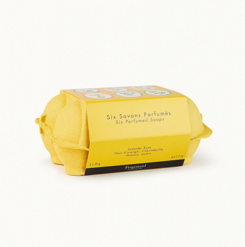 Fragonard Egg Soaps Gift Set 6x50g