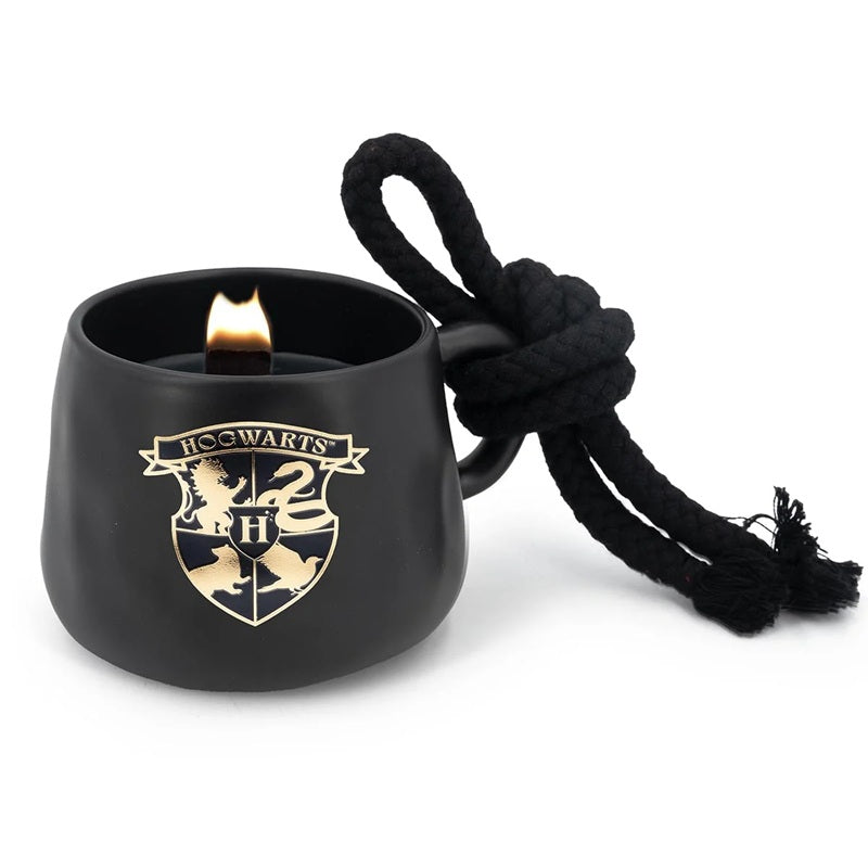 Harry Potter Bougie parfumée Poudlard 200gr tasse noir & or