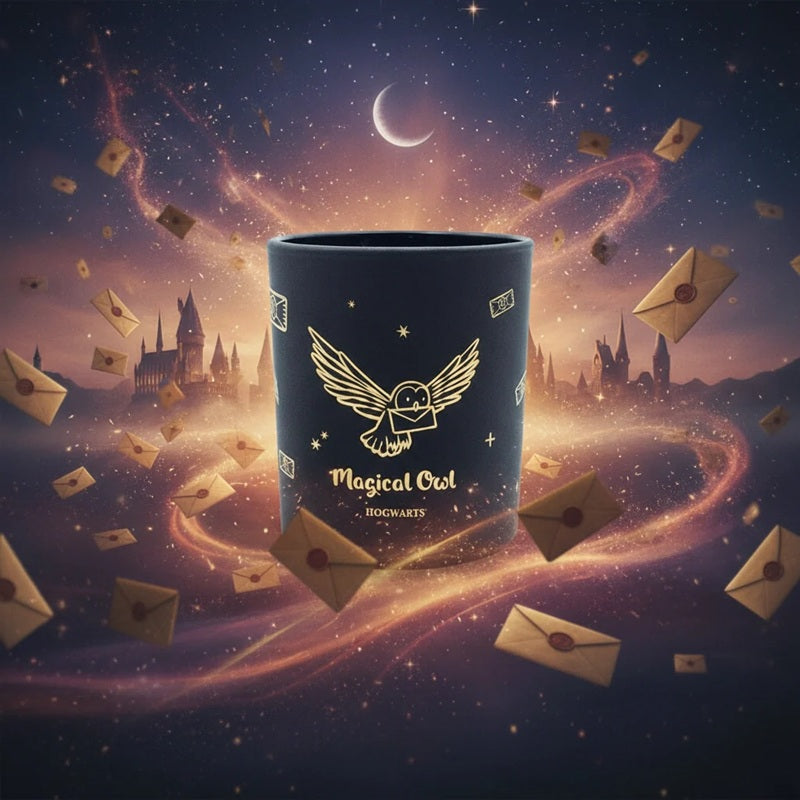 Harry Potter bougie parfumée Hedwige 