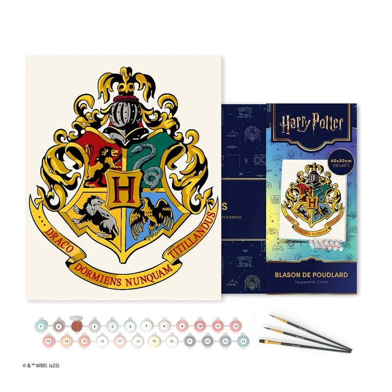Harry Potter Peinture par numéros Blason Poudlard