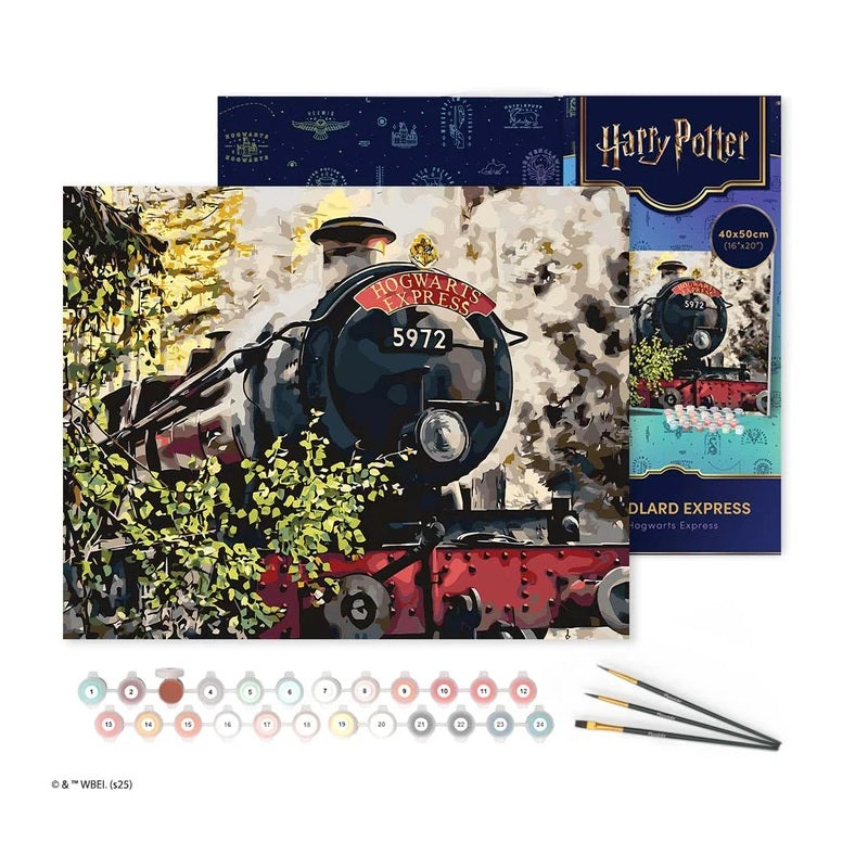 Harry Potter Peinture par numéros Hogwarts Express
