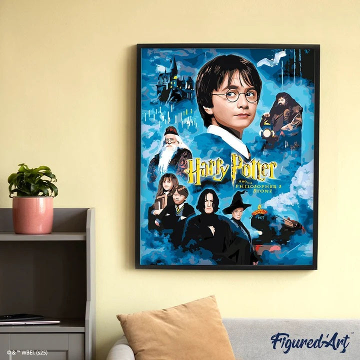 Harry Potter peinture par numéros Affiche Philosopher Stone