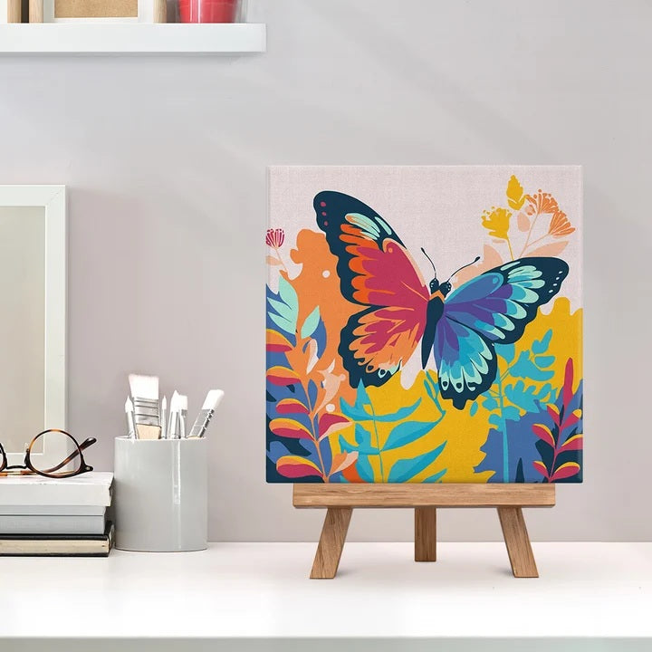 Peinture par numéros Papillon Tropical