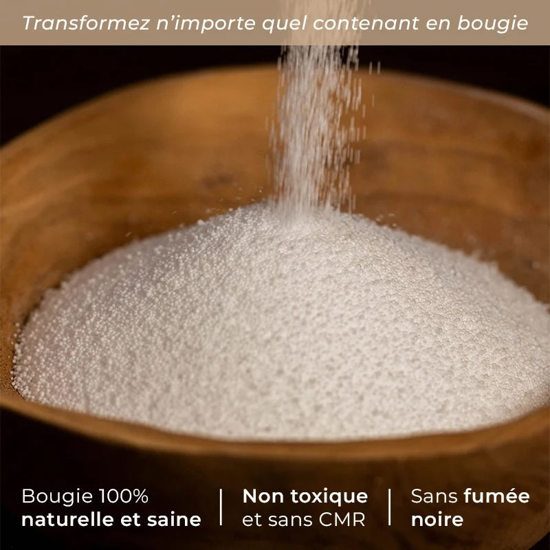 Poudrée perles de cire 100% naturelle