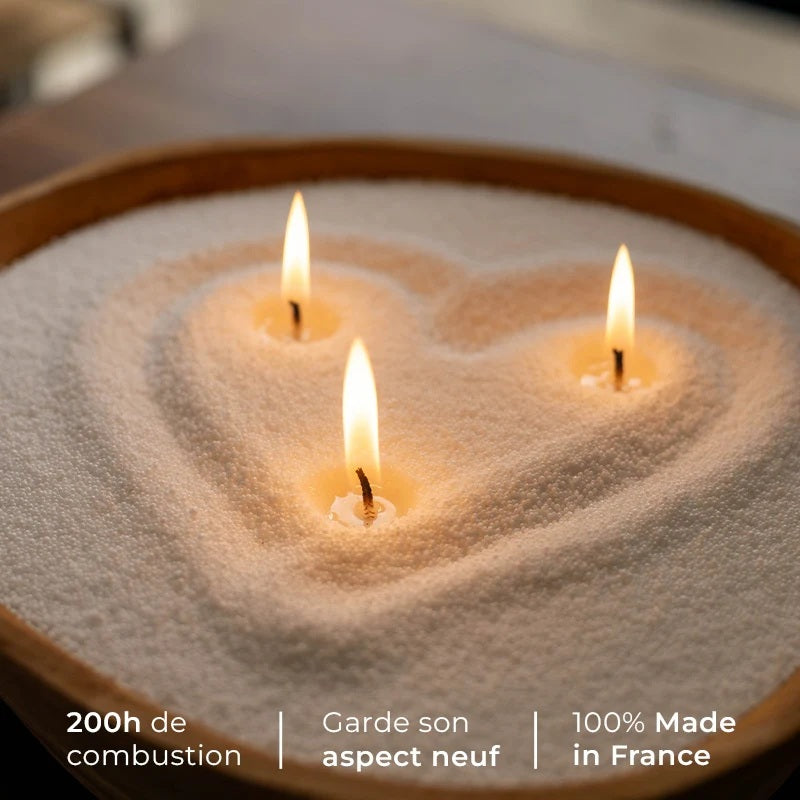 Poudrée 500gr = 200 heures de combustion