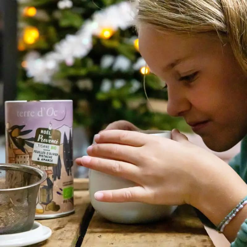 Terre d'Oc - Tisane BIO - Noël en Provence - boîte vrac 60gr
