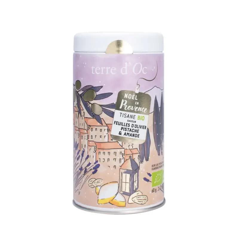Terre d'Oc - Tisane BIO - Noël en Provence - boîte vrac 60gr