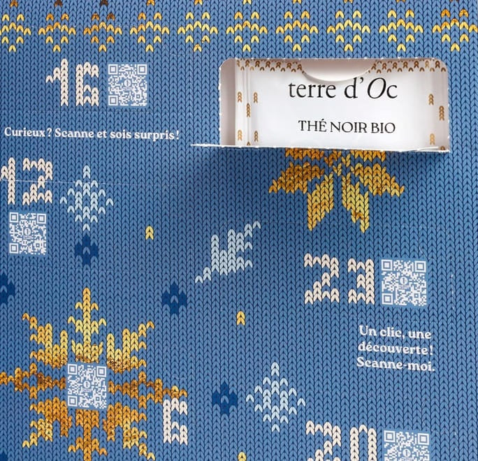 Terre d'Oc Calendrier de l'Avent thés & tisanes 2026