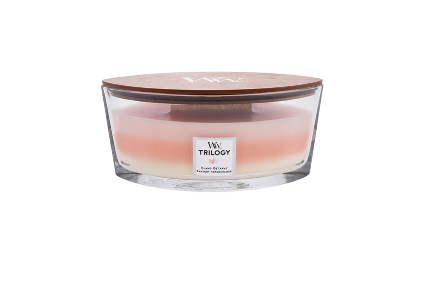 Woodwick Ellipse Trilogy Island Getaway (Évasion Paradisiaque) 453gr