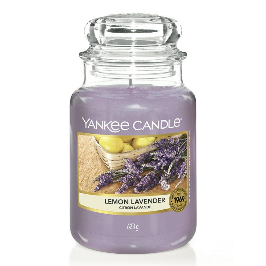 Yankee Candle Lemon Lavender 22oz - Large Jar