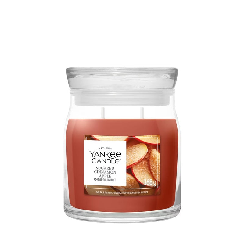 Yankee Candle Sugared Cinnamon Apple Medium
