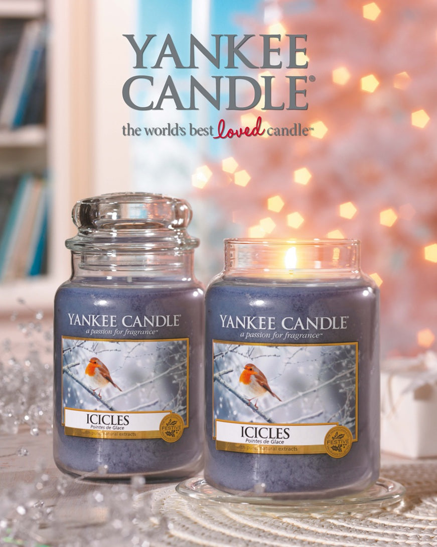 Yankee Candle Icicles 623g - Large Jar
