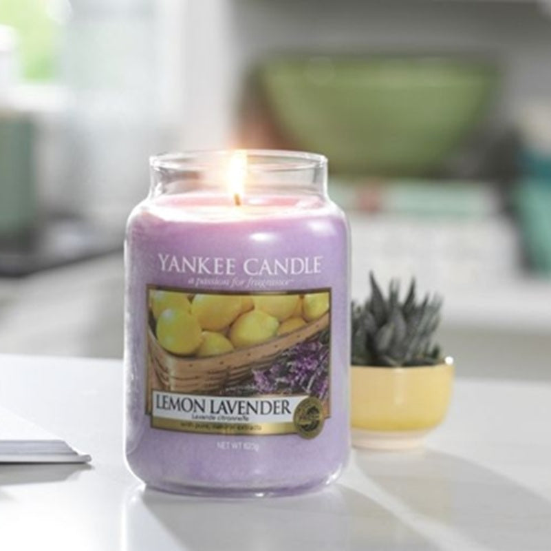 Yankee Candle Lemon Lavender 22oz - Large Jar