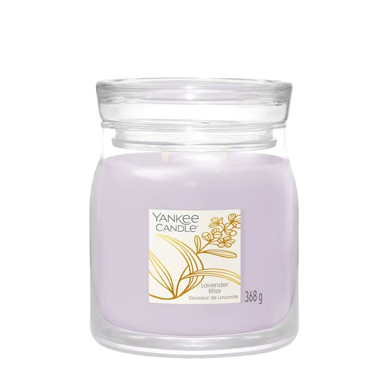 Yankee Candle Lavender Bliss 368gr - Medium Signature à 2 mèches