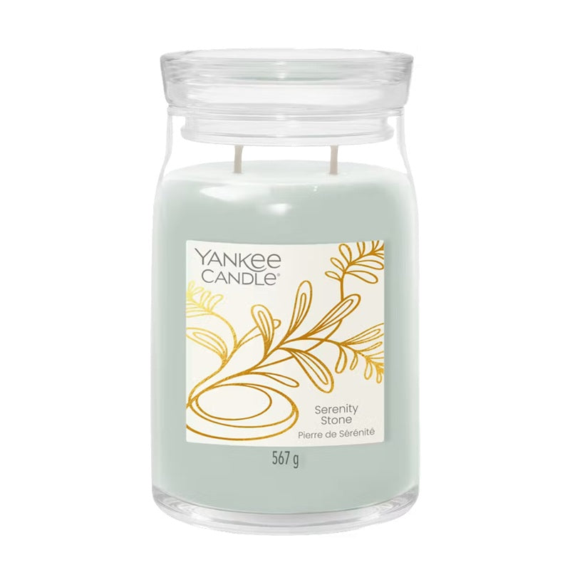 Yankee Candle Serenity Stone 567gr - Large Signature à 2 mèches