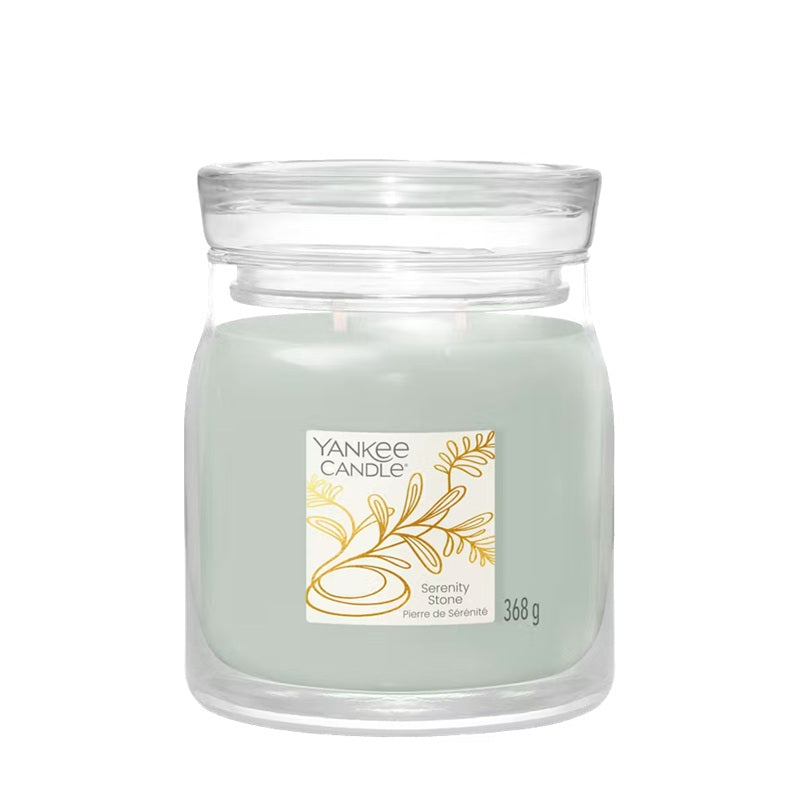Yankee Candle Serenity Stone 368gr - Medium Signature à 2 mèches
