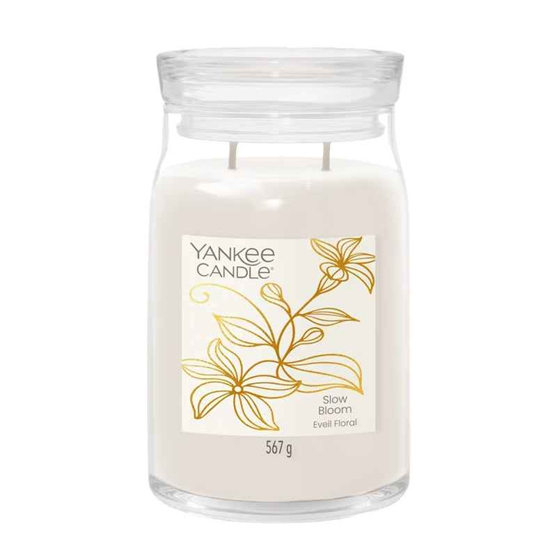 Yankee Candle Slow Bloom 567gr - Large Signature à 2 mèches