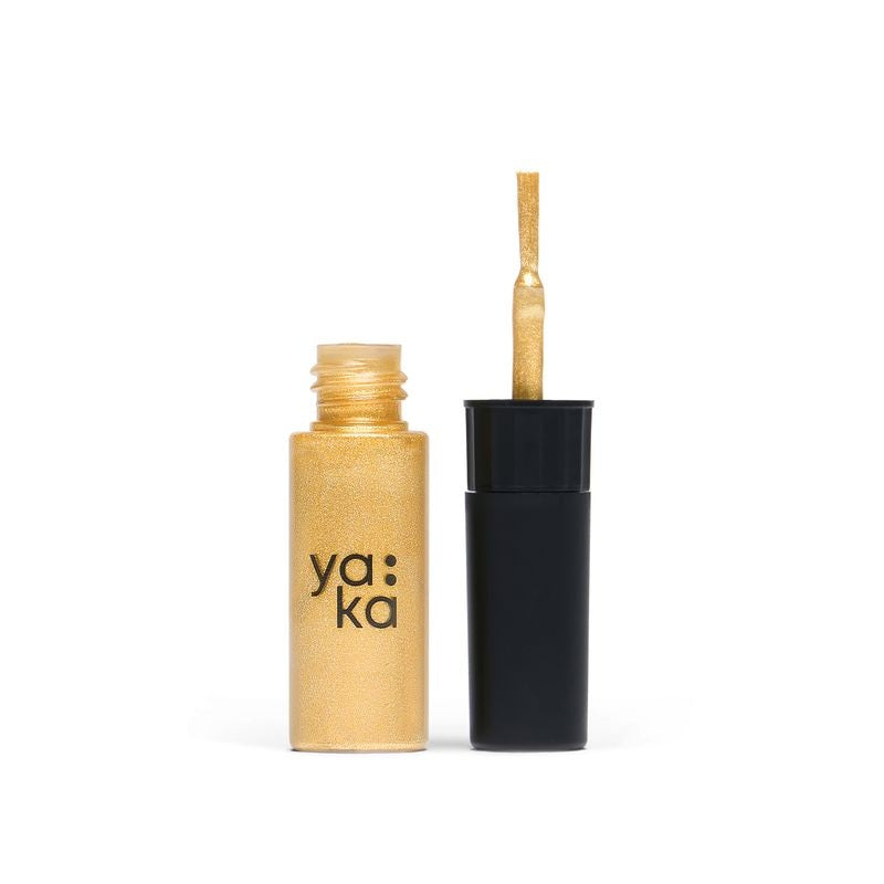 YAKA - Vernis à ongles 2 en 1 - Honey Pop (doré)