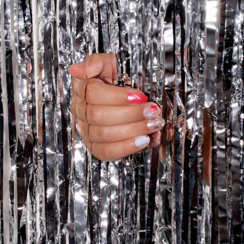 YAKA - Vernis à ongles 2 en 1 - Milky Sky