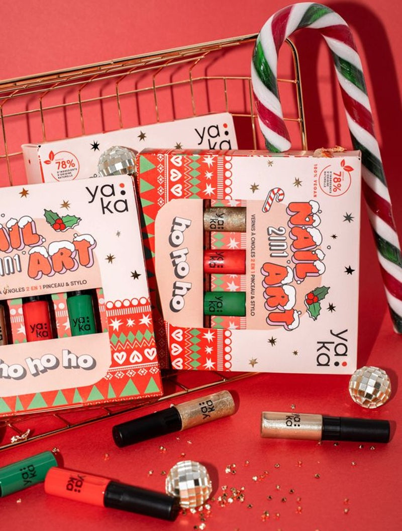 YAKA - Coffret 3 vernis - Ho Ho Ho