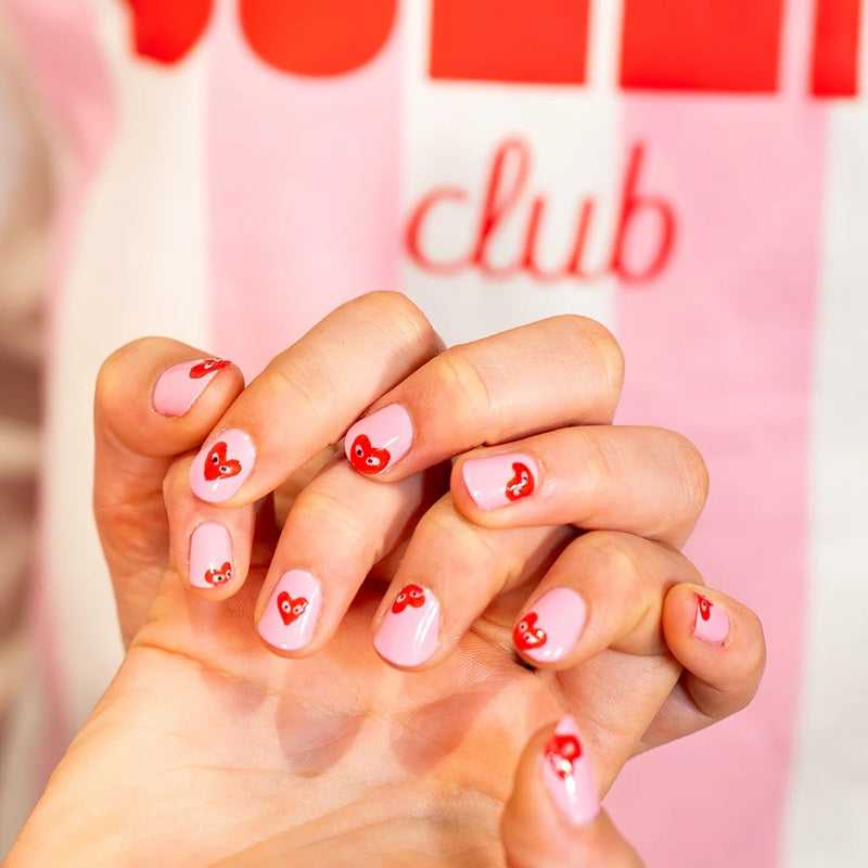 YAKA - Vernis à ongles 2 en 1 - Lait Fraise