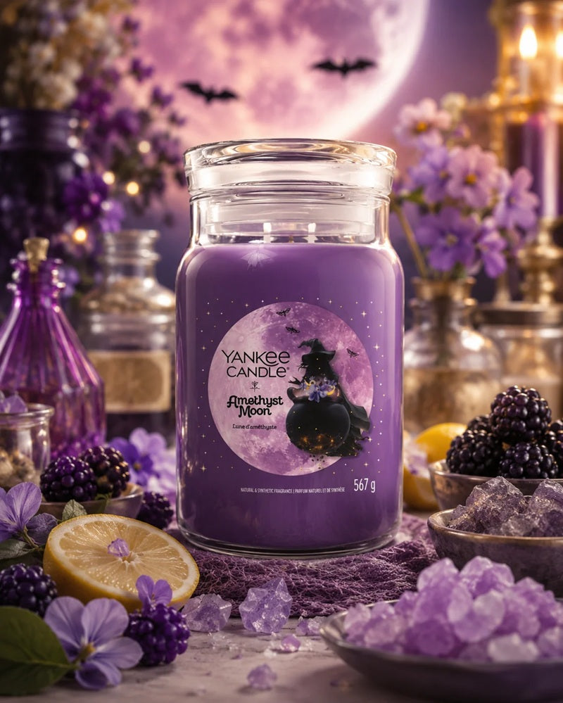 Yankee Candle Amethyst Moon 567gr - Large Signature à 2 mèches