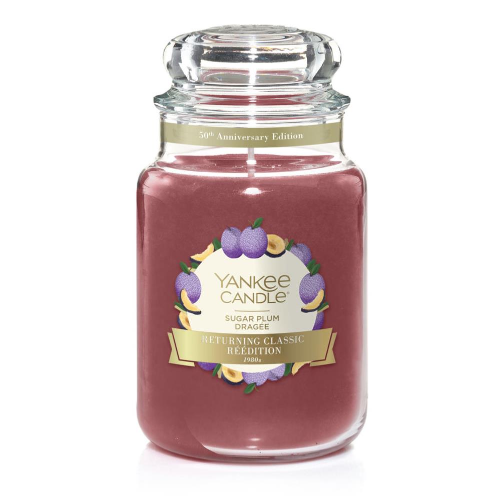Yankee Candle Sugar Plum 623g - Large Jar