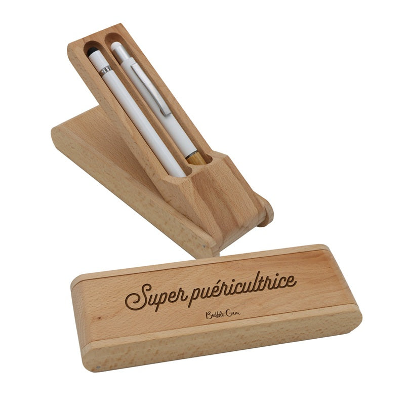 Boîte 2 Stylos - Super Puéricultrice