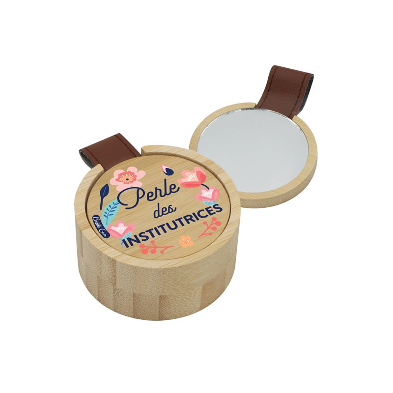 Boîte à bijoux en bois PM - Perle des Institutrices