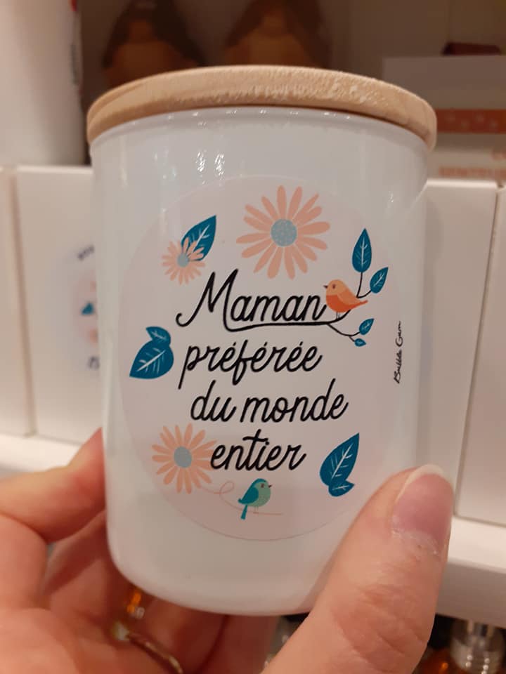 Bougie 140gr - Maman Préférée du Monde Entier